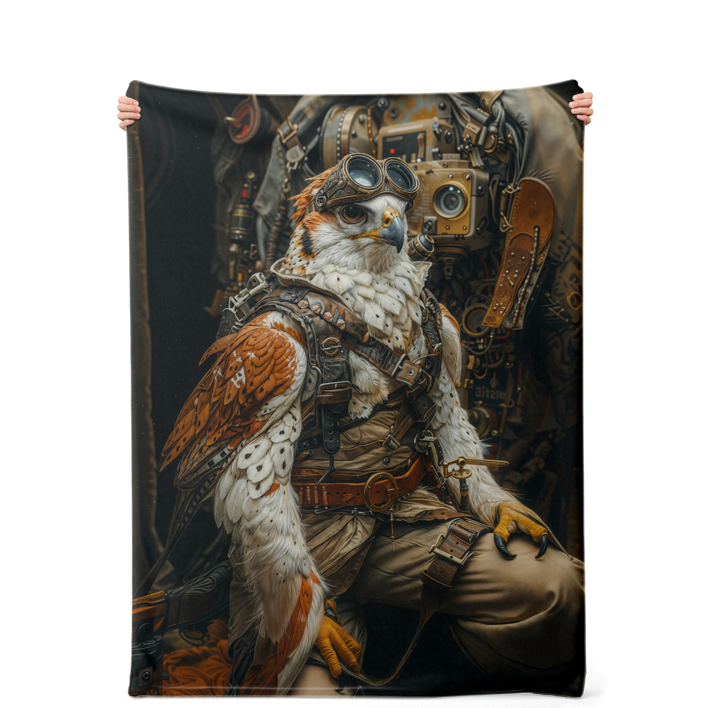 Time Pilot Falconeer Premium Microfleece Blanket