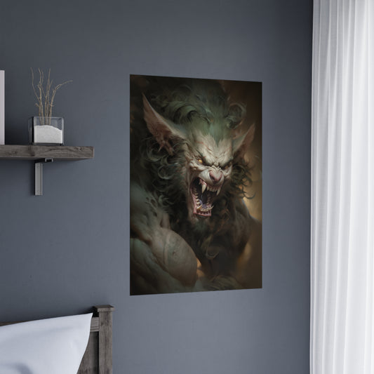 "Werecat" Poster - Print