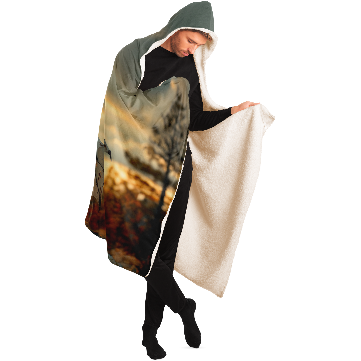 Dawnbringer Drake Hooded Blanket