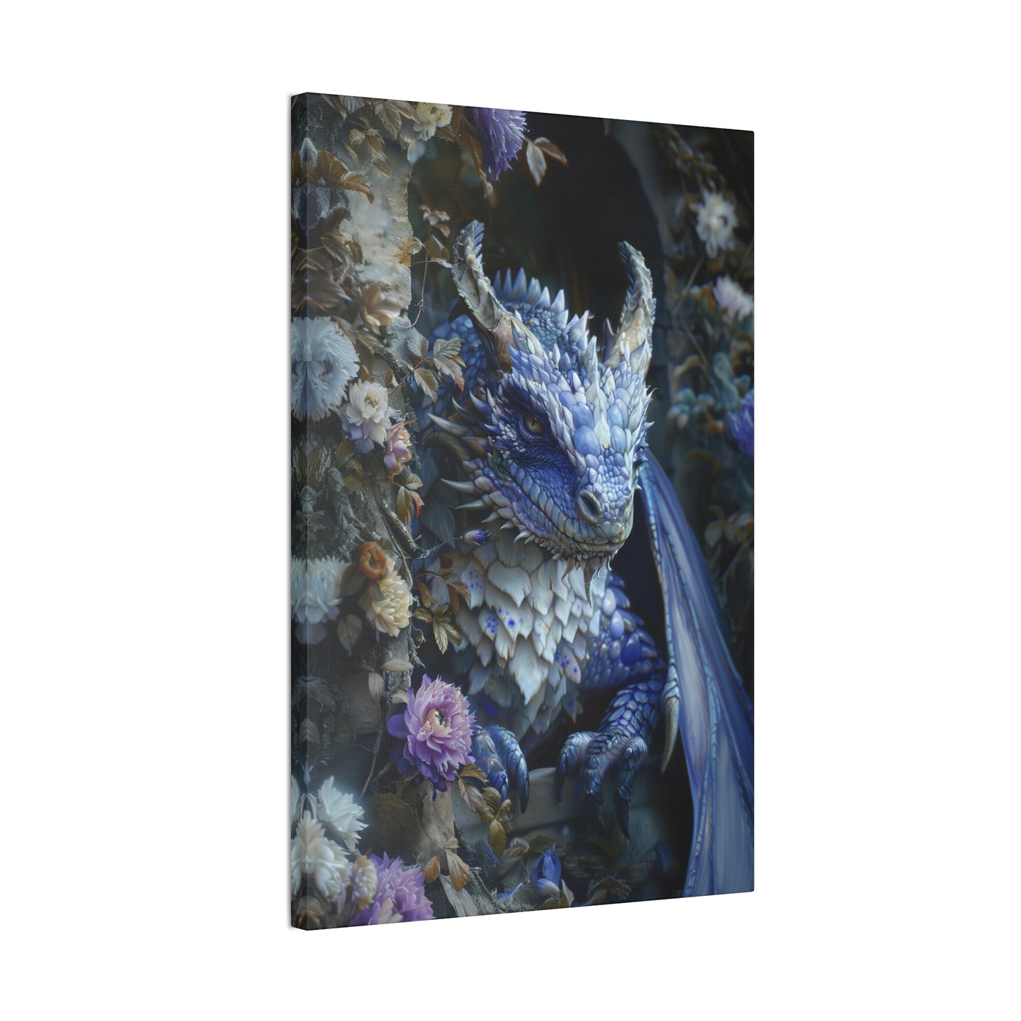 "Petalwing's Perch " Canvas Stretched, 0.75" - Print