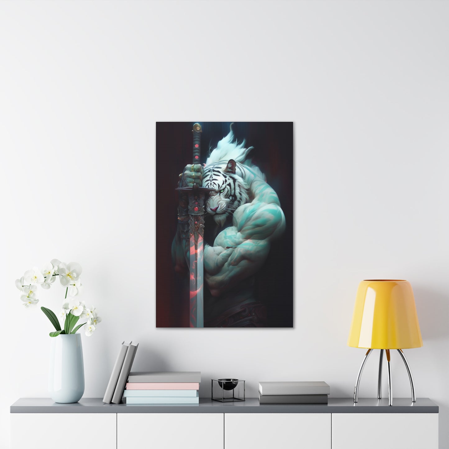 "Warriors Honor" Canvas Stretched, 0.75" - Print