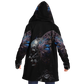 Cybernetic Butterfly Microfleece Cloak