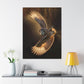 "Aerial Twister Owl" Canvas Stretched, 0.75" - Print