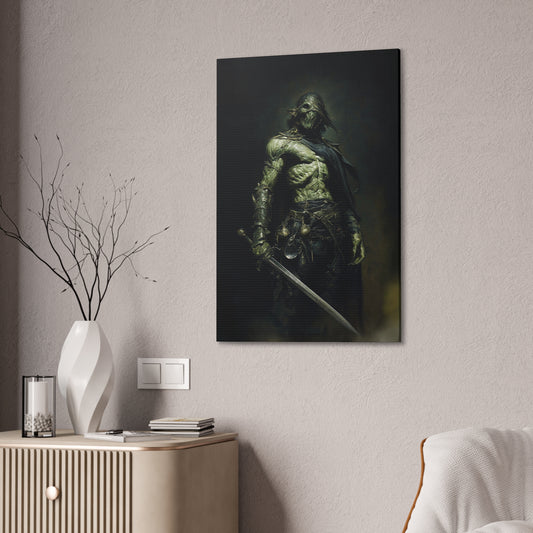 "Dark Elf (The Damned)" Canvas Stretched, 0.75" - Print