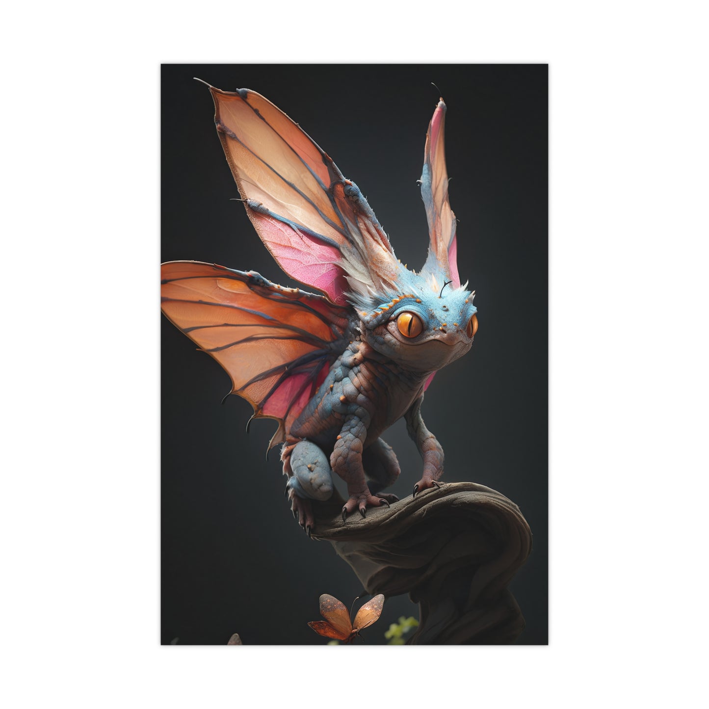 "Pixie Butterfly Bug" Poster - Print