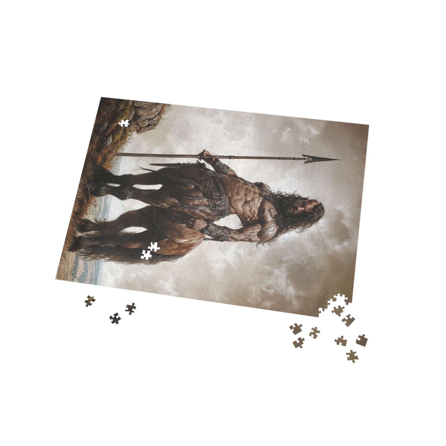 "Centaur Spearman" Puzzle (500, 1000-Piece)