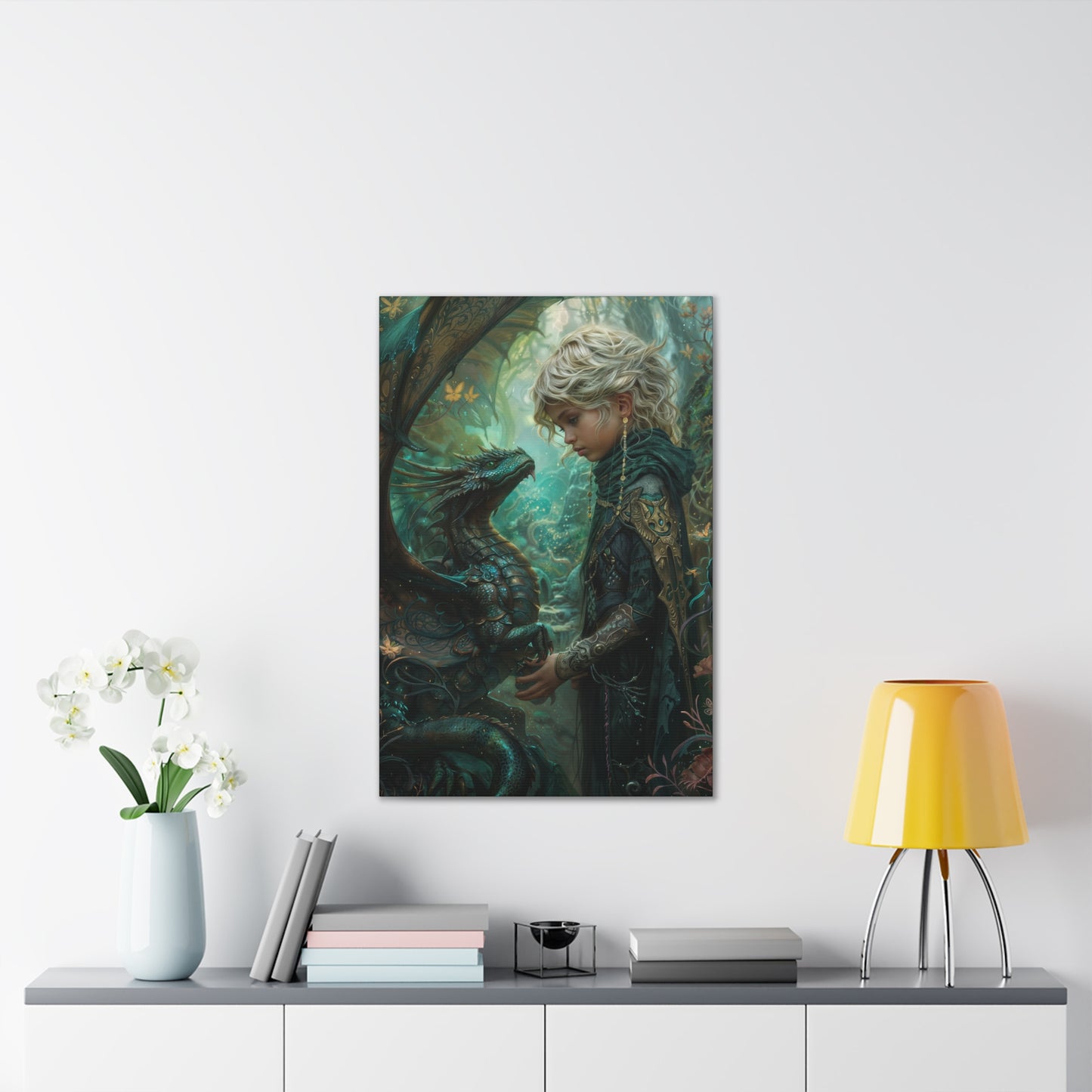 "Destined Souls" Canvas Stretched, 0.75" - Print