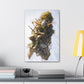 "Floating Gardens Escape" Canvas Stretched, 0.75" - Print