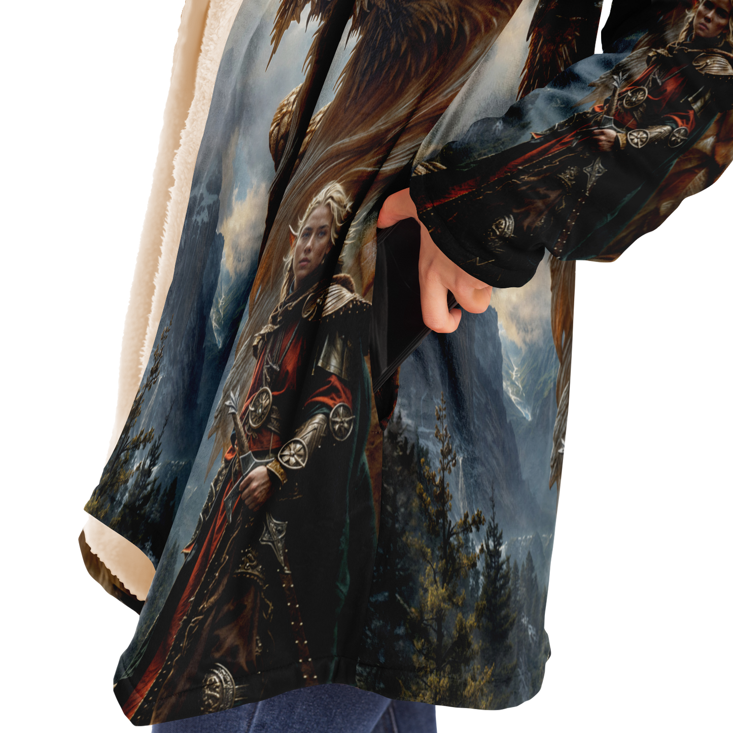 Valley Wardens Microfleece Cloak