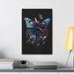 "Black Pearl Butterfly" Canvas Stretched, 0.75" - Print