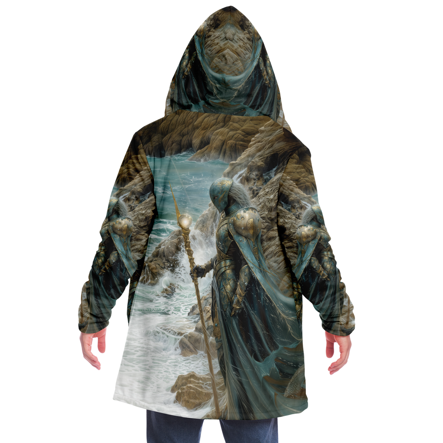 Atlantean Stormcaller Microfleece Cloak