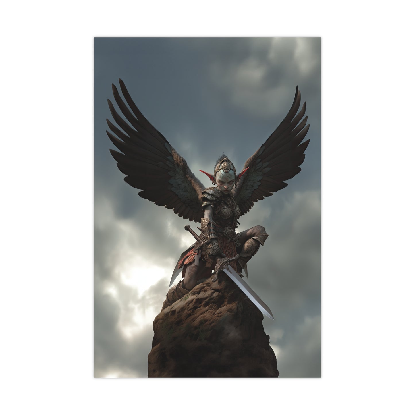 "Goblin Harpy Queens Guard" Poster - Print