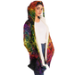 Rainbow Lace Microfleece Festival Cloak