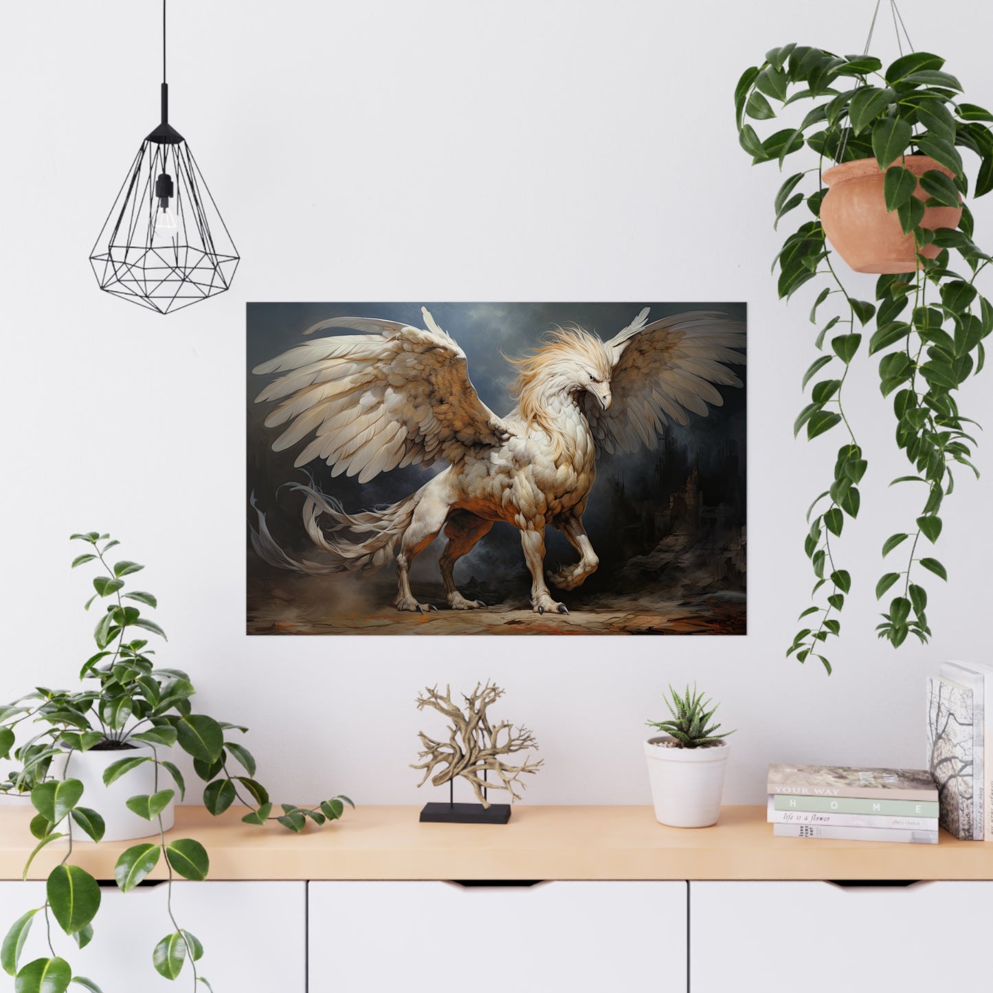 "Hippogriff Havoc" Poster - Print