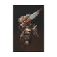 "Feathered Fae Soldier" Canvas Stretched, 0.75" - Print