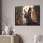 "Butterfly Cat"  Canvas Stretched, 0.75" - Print