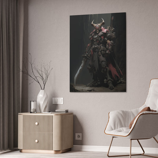 "Cyborg Mechataur" Canvas Stretched, 0.75" - Print