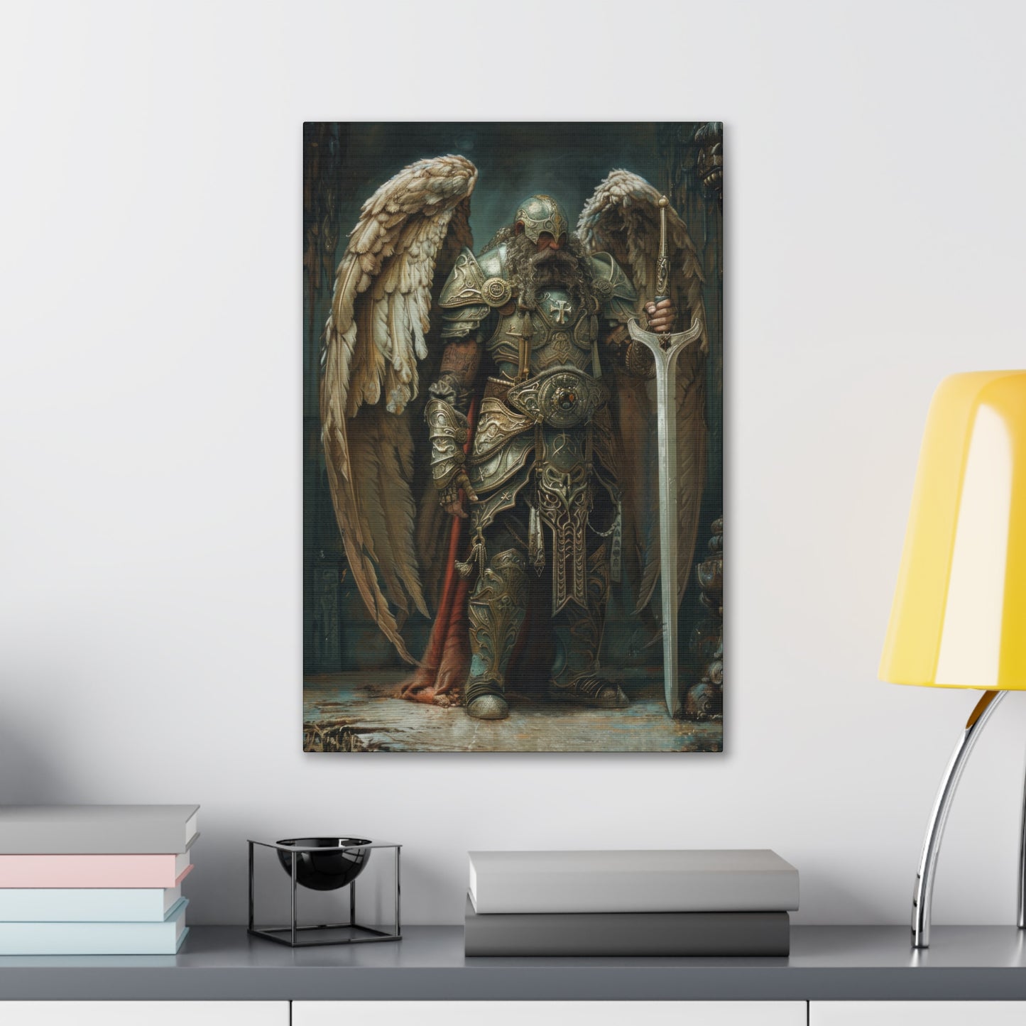 "Archangel Anvilwing" Canvas Stretched, 0.75" - Print