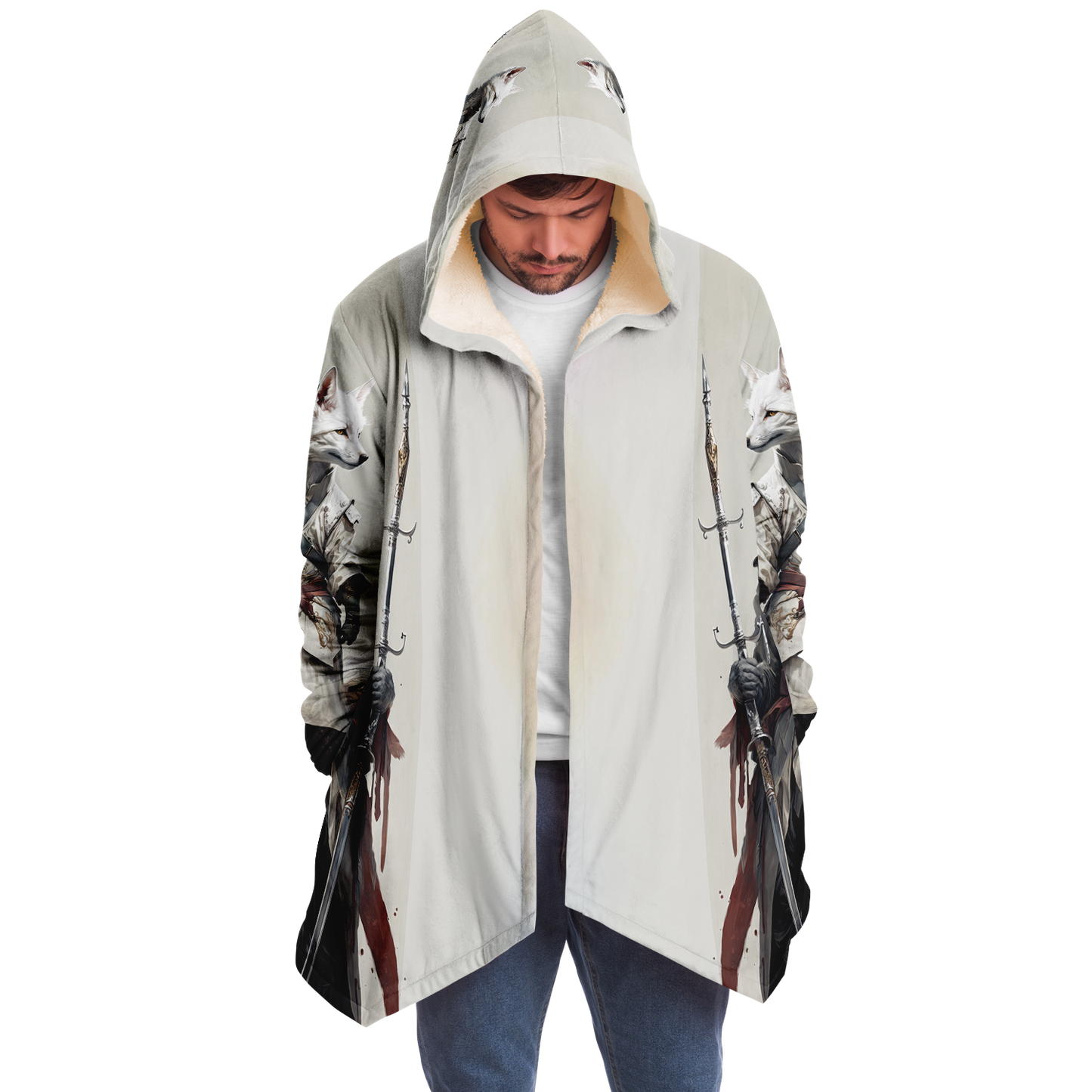 Fox Paladin Microfleece Cloak