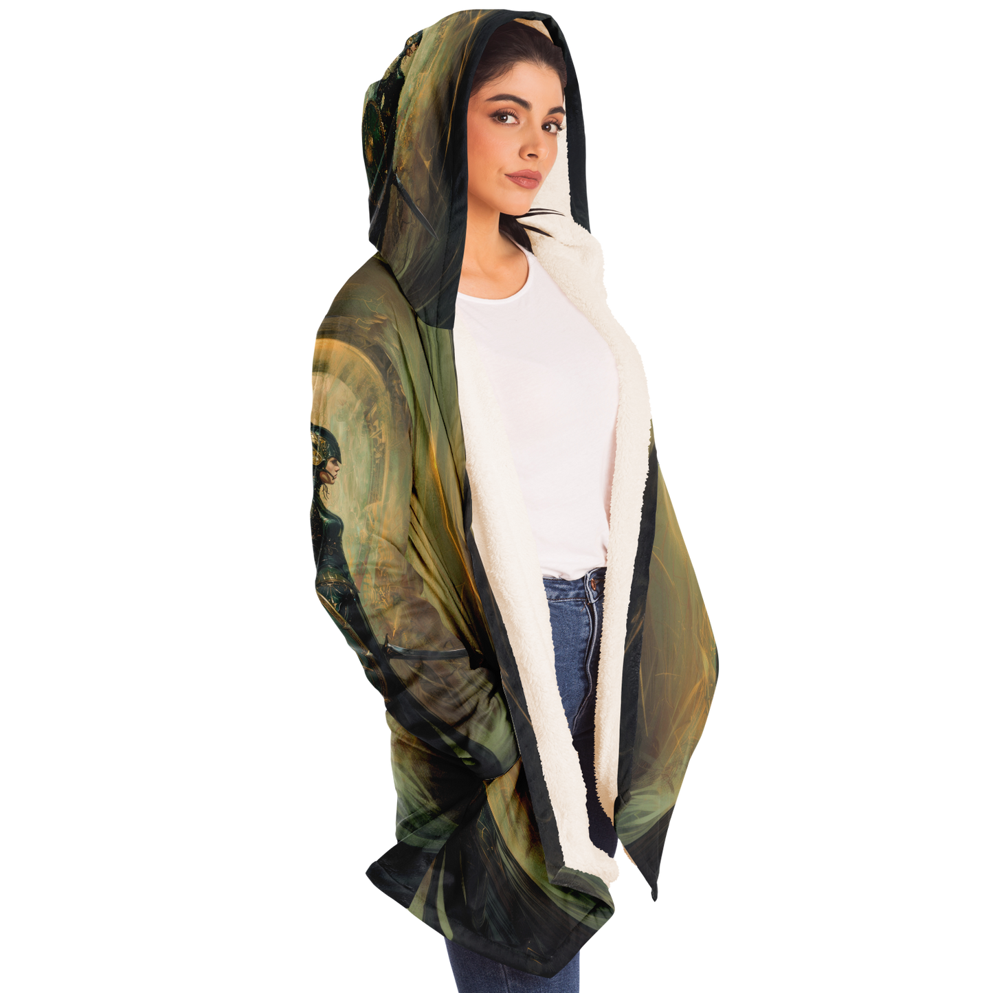 Elite Elven Guardian Microfleece Cloak