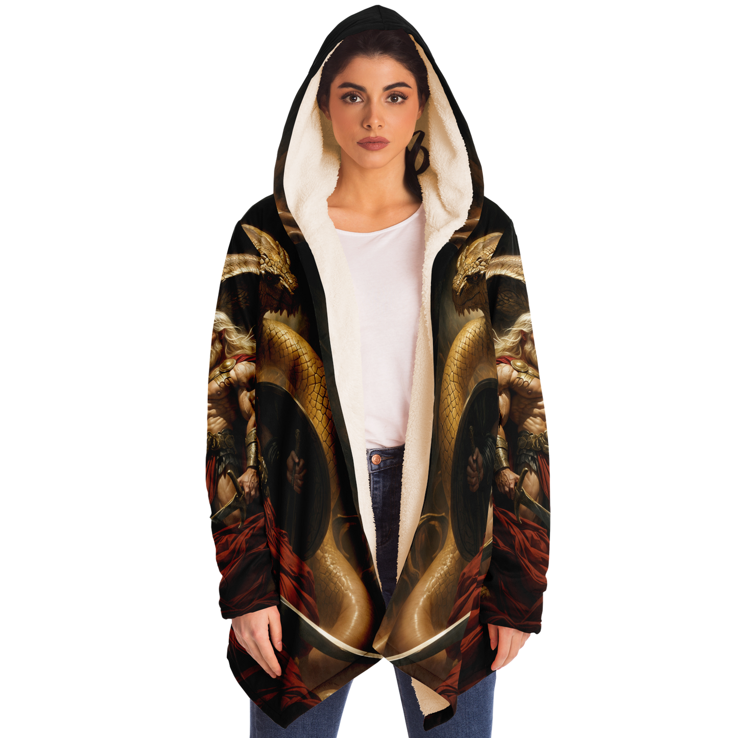 Serpent King Microfleece Cloak