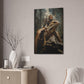 "Griffins Guardian" Canvas Stretched, 0.75" - Print