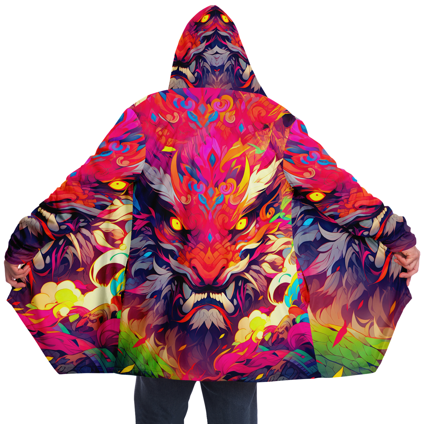 Oni Tiger Microfleece Cloak