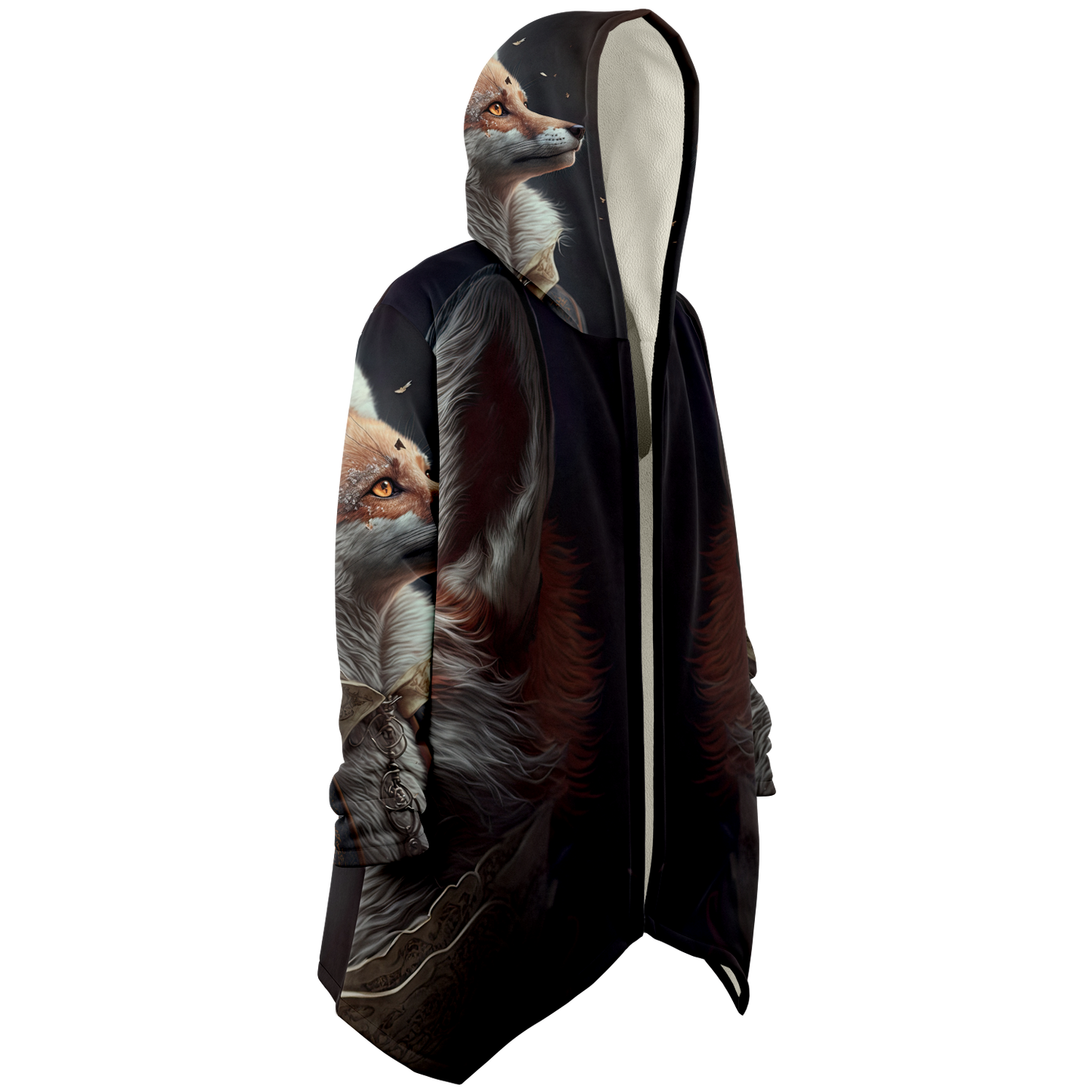 Clever Mr Fox Microfleece Cloak