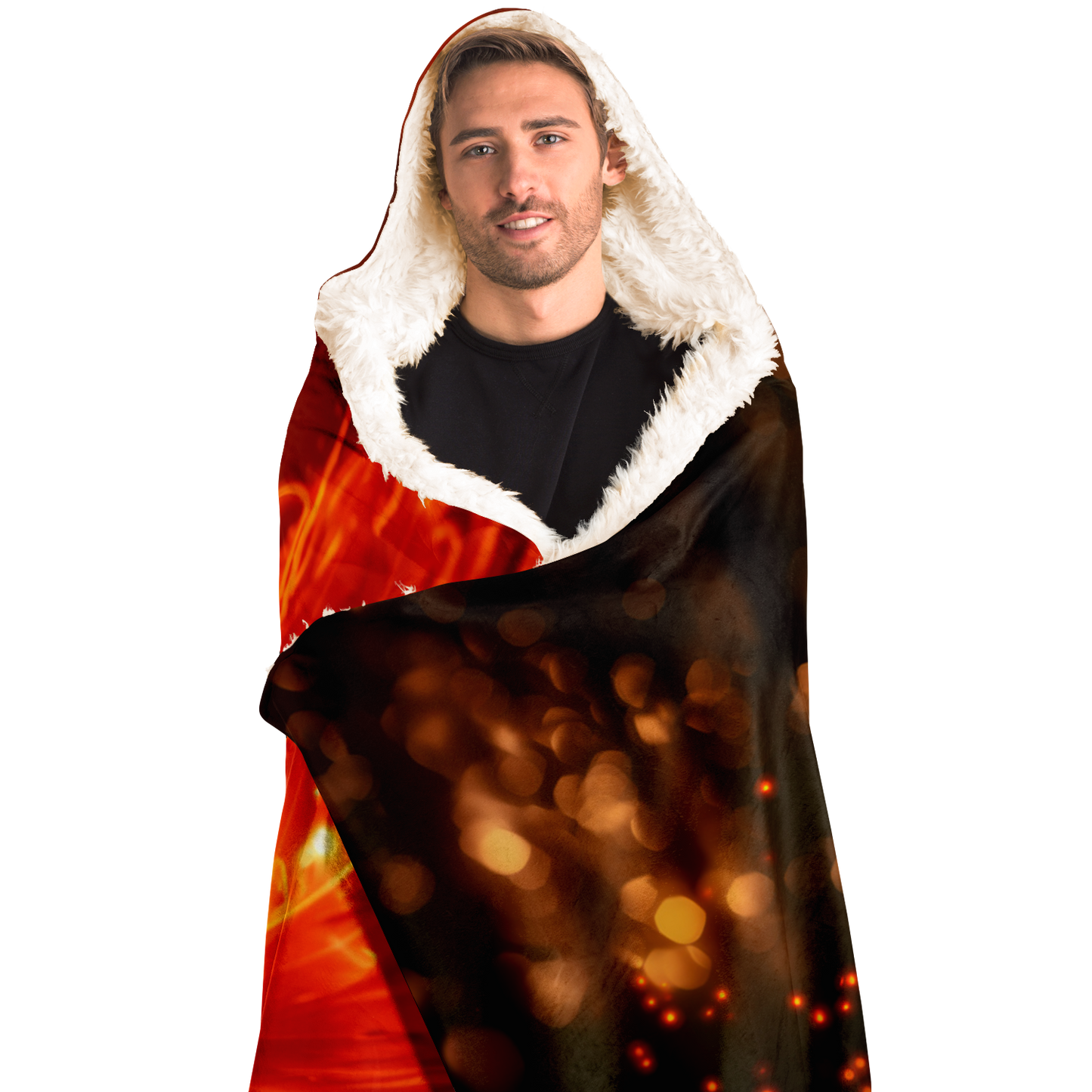 Blazing Grace Phoenix Hooded Blanket