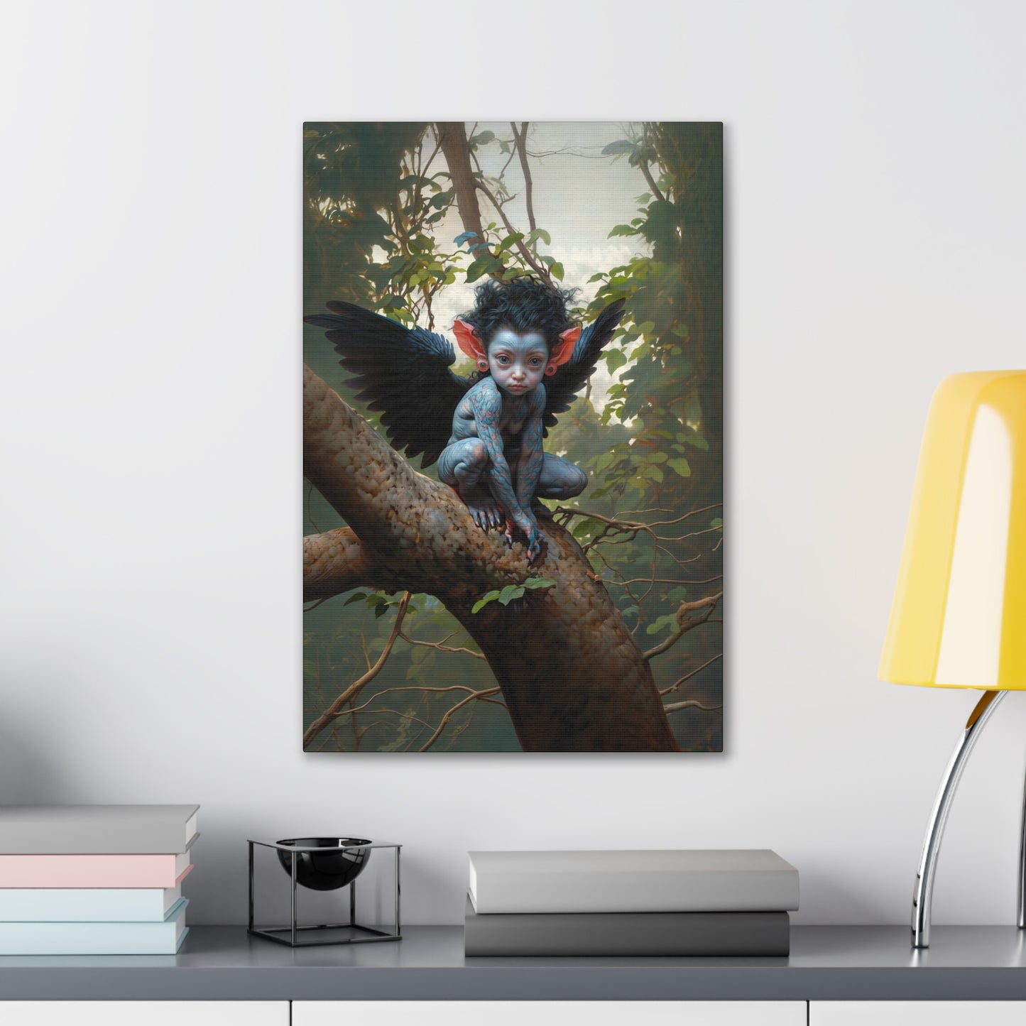 "The Tree’s Secret Keeper" Canvas Stretched, 0.75" - Print