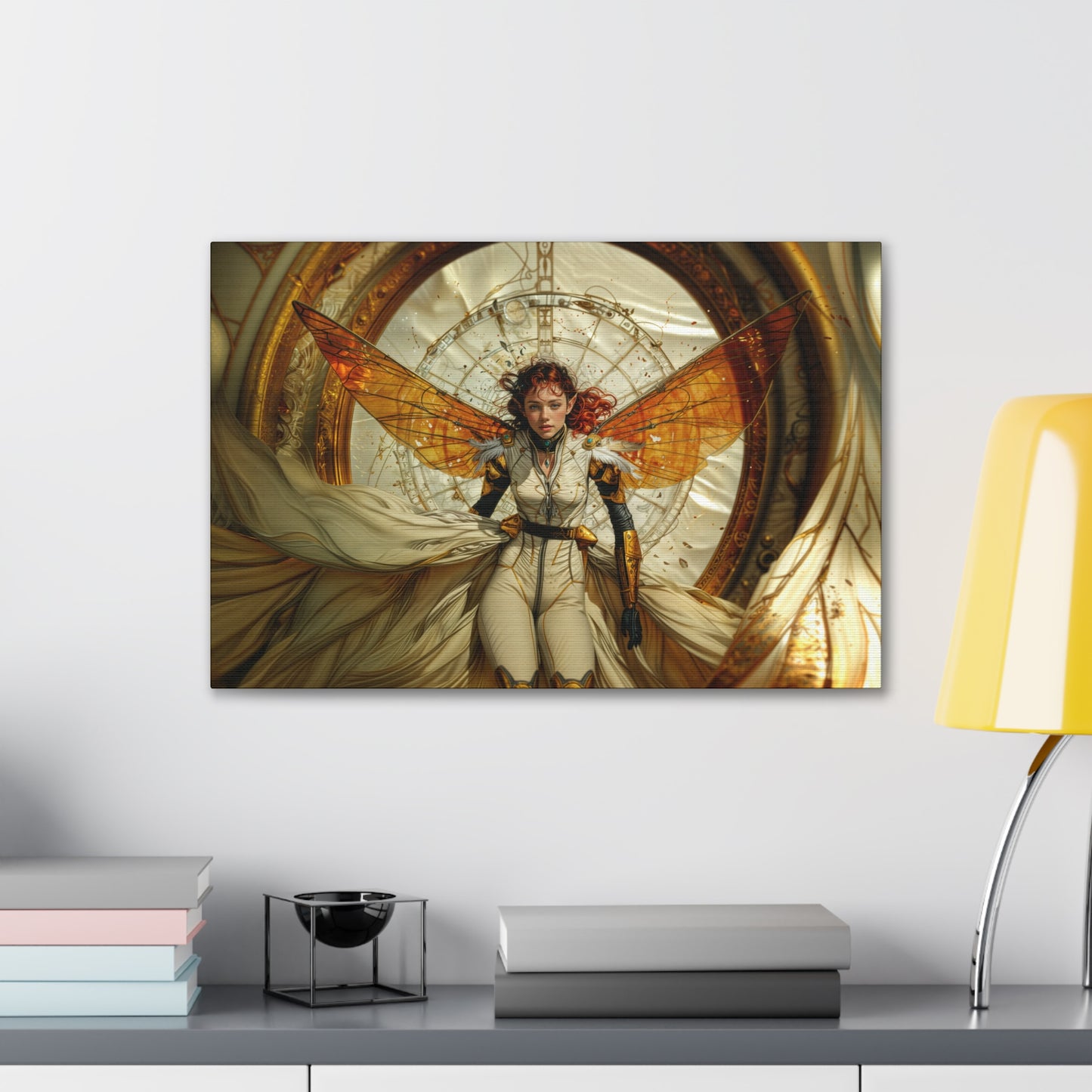 "Timeweaver's Flight"  Canvas Stretched, 0.75" - Print