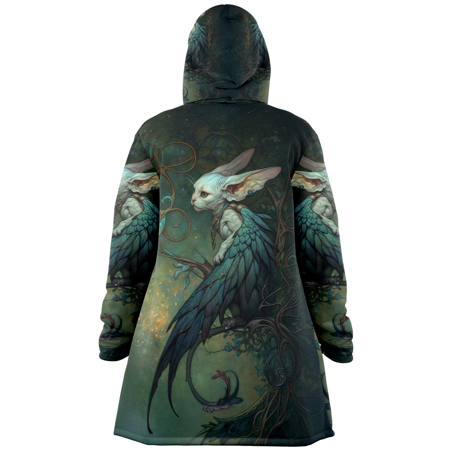 Dreamweaver’s Familiar Microfleece Cloak