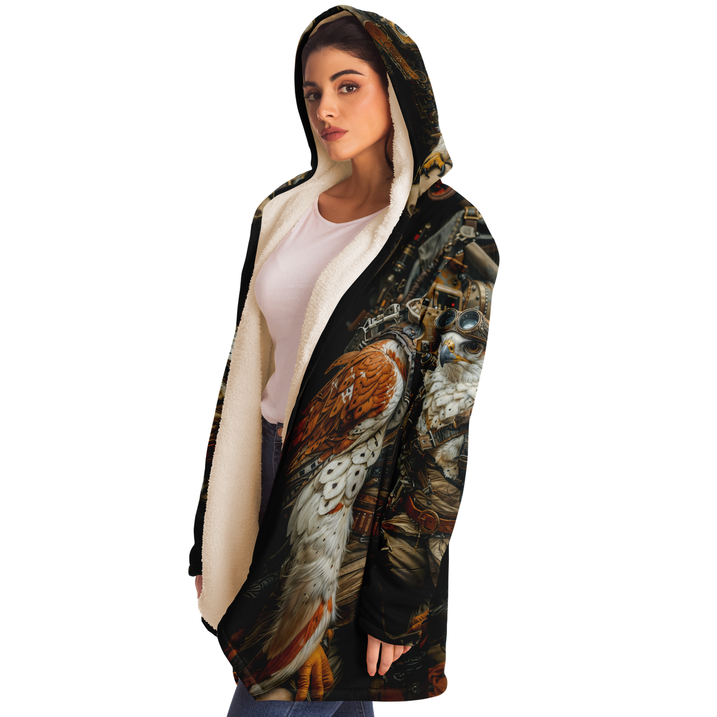 Time Pilot Falconeer Microfleece Cloak