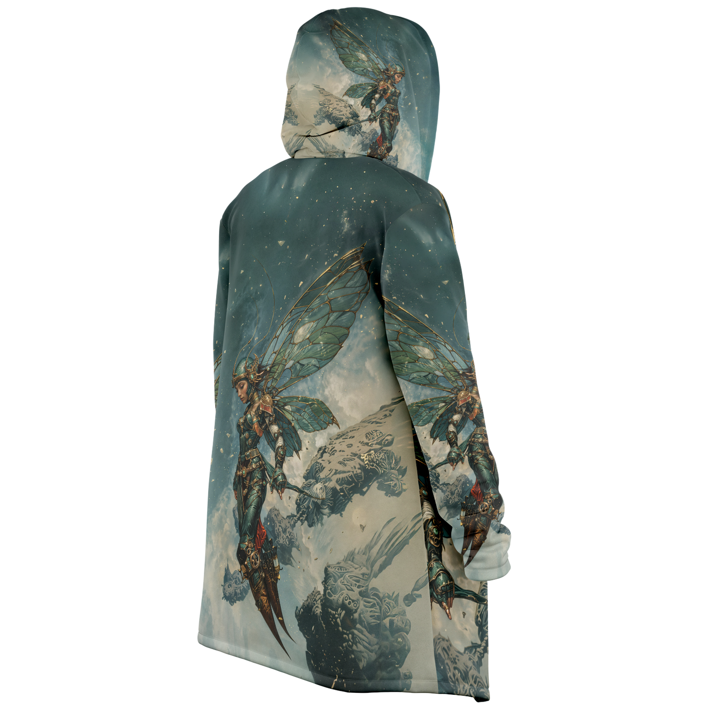 Cybernetic Sentinel Microfleece Cloak