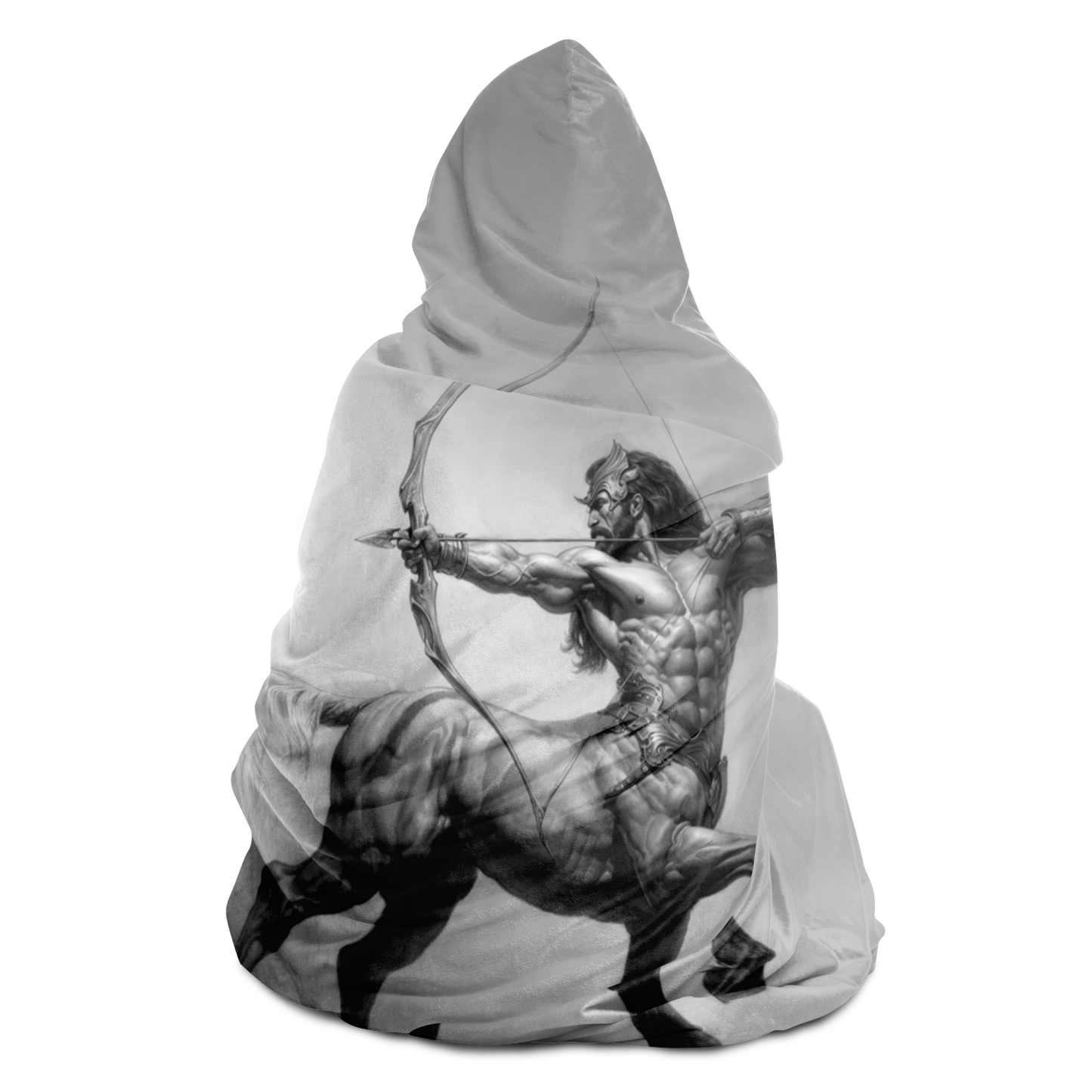 Centaur Archer Hooded Blanket