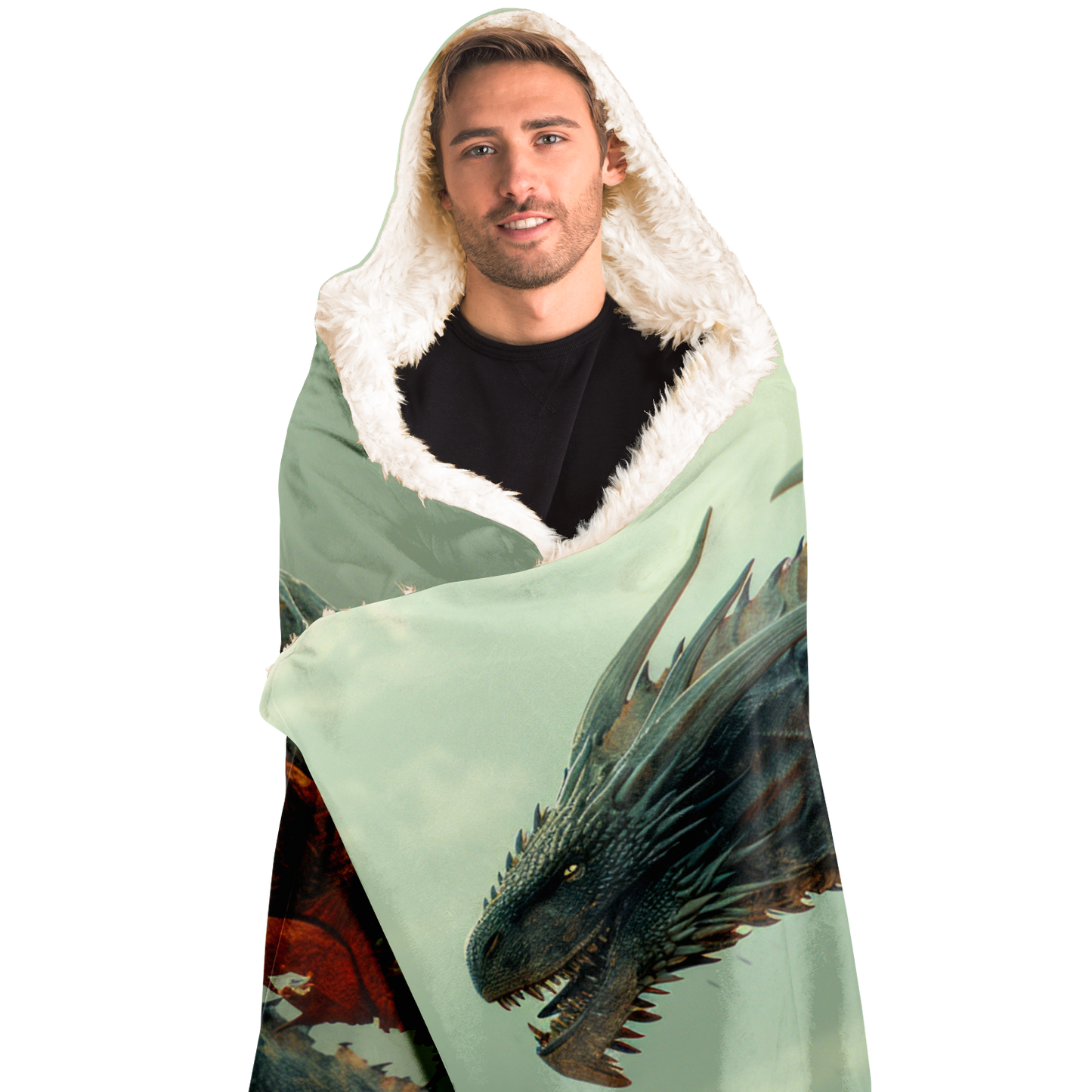 Dragon Captain Hooded Blanket