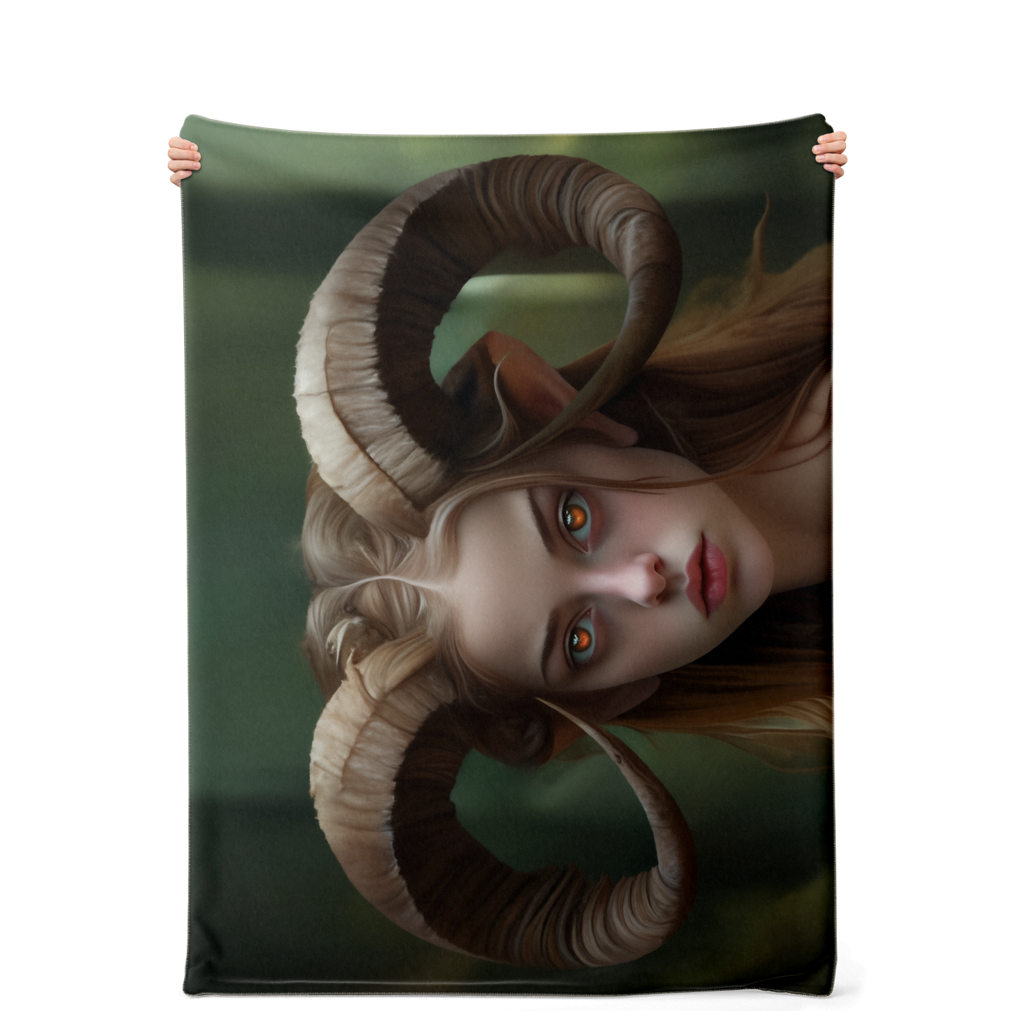 Forest Faun Premium Microfleece Blanket