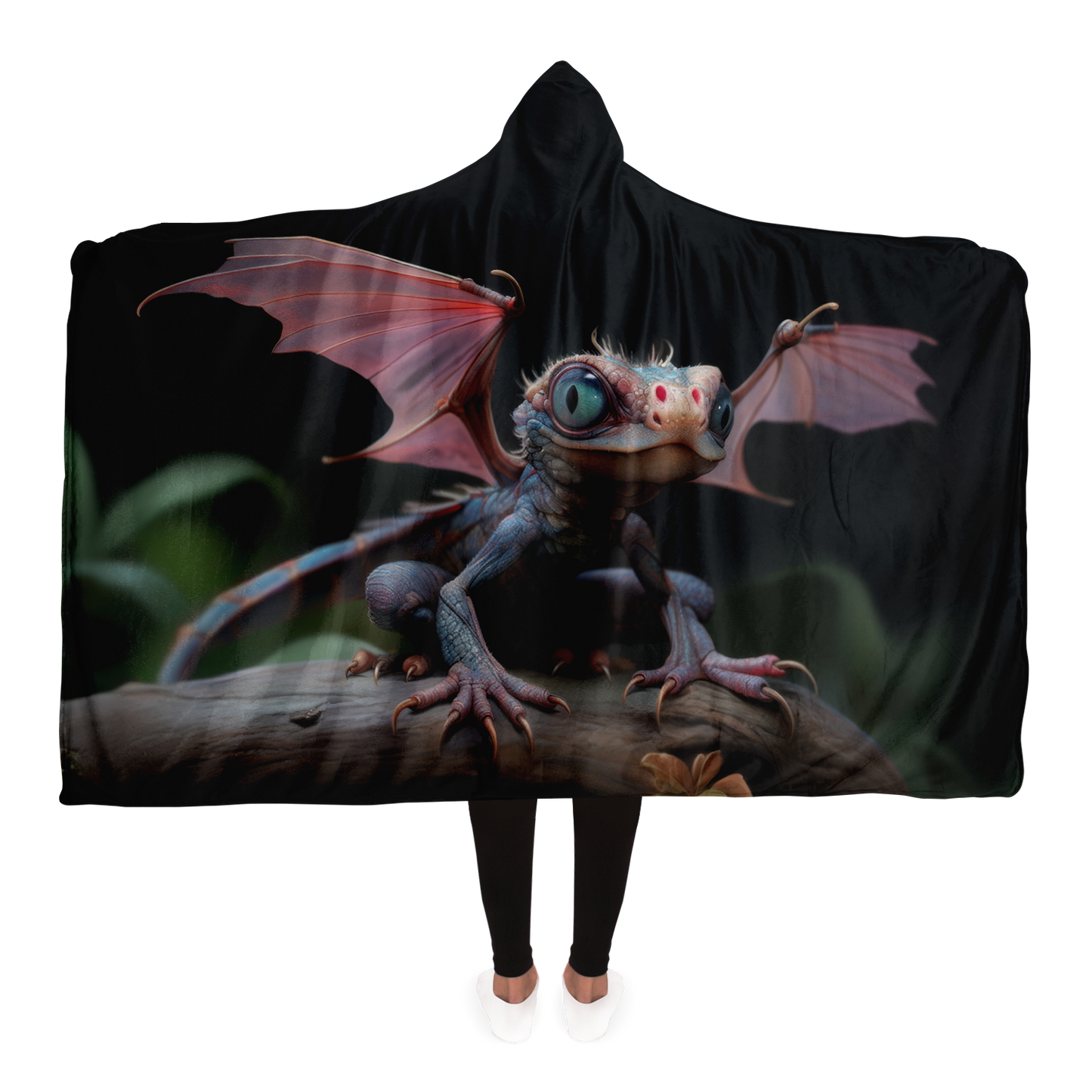 Pixie Zephyr Hooded Blanket