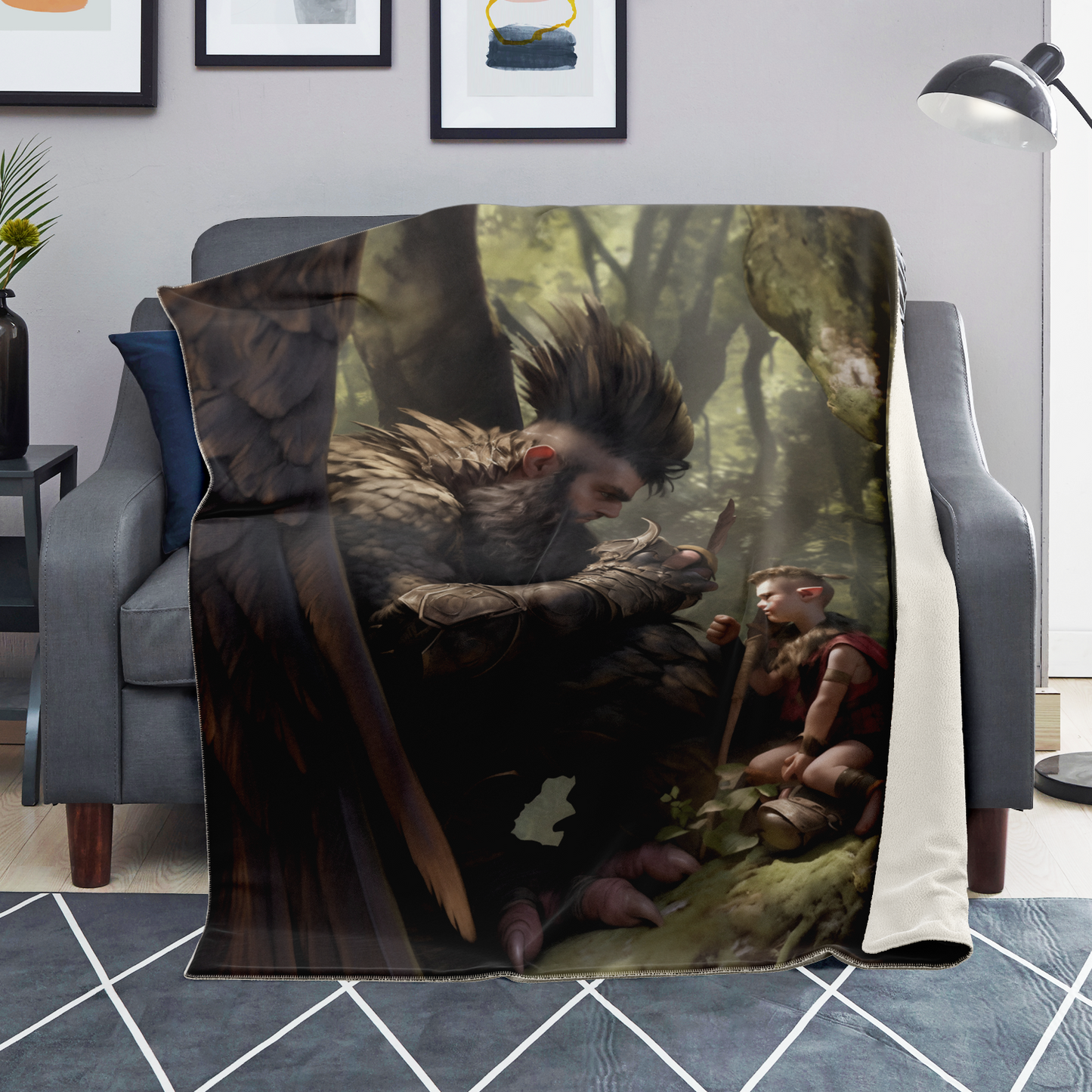 SkyGuardian's Promise Premium Microfleece Blanket