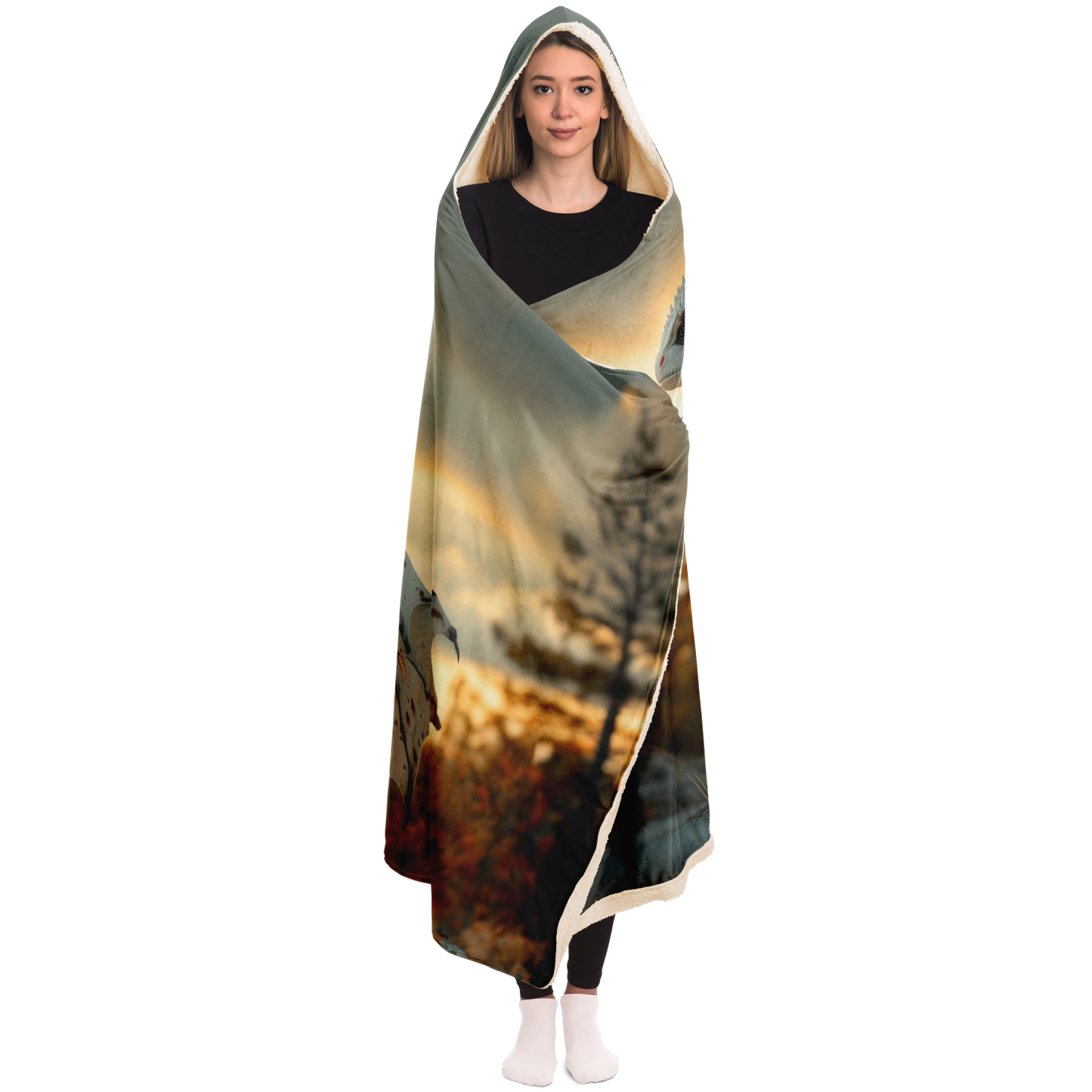 Dawnbringer Drake Hooded Blanket