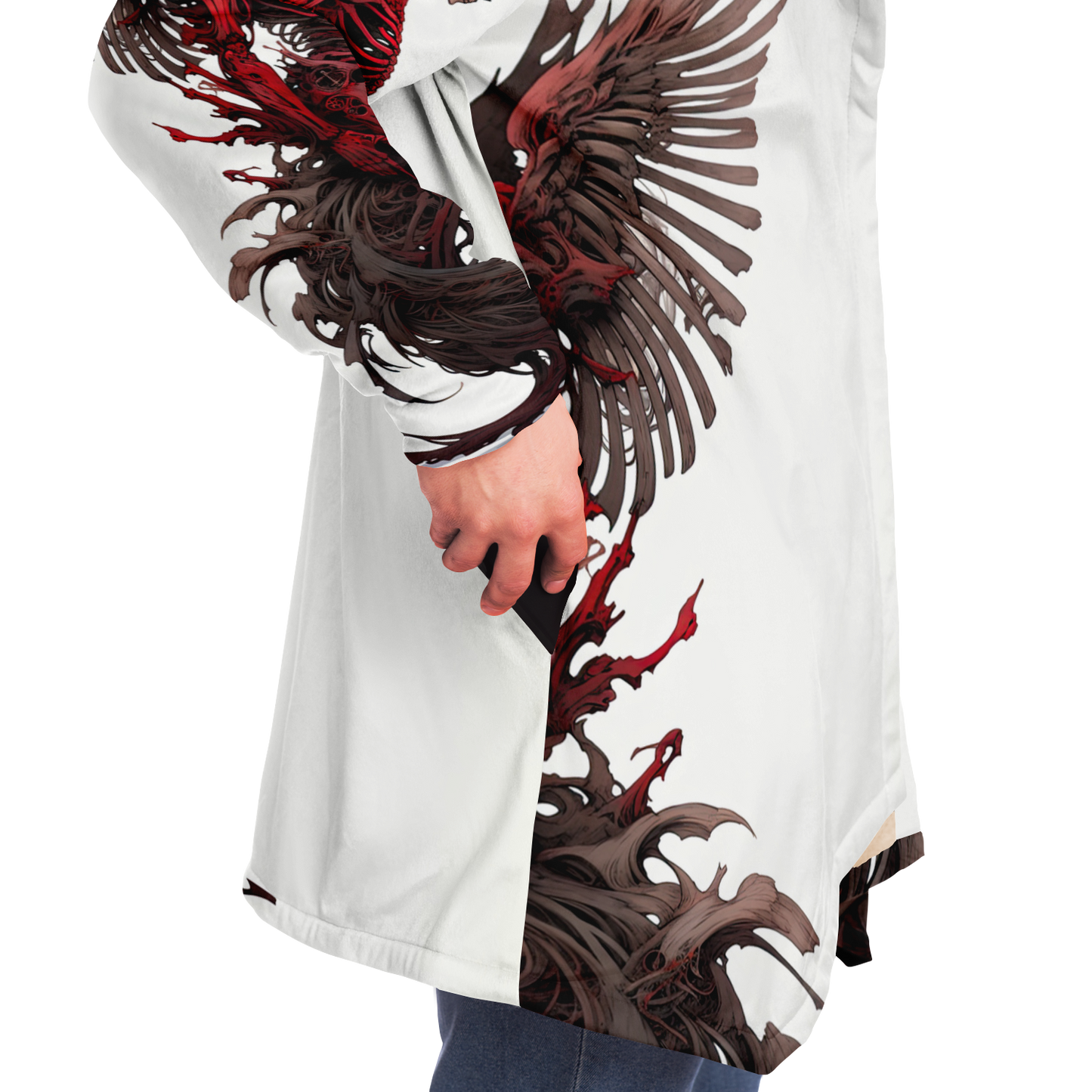 Mortal Immortal Microfleece Cloak