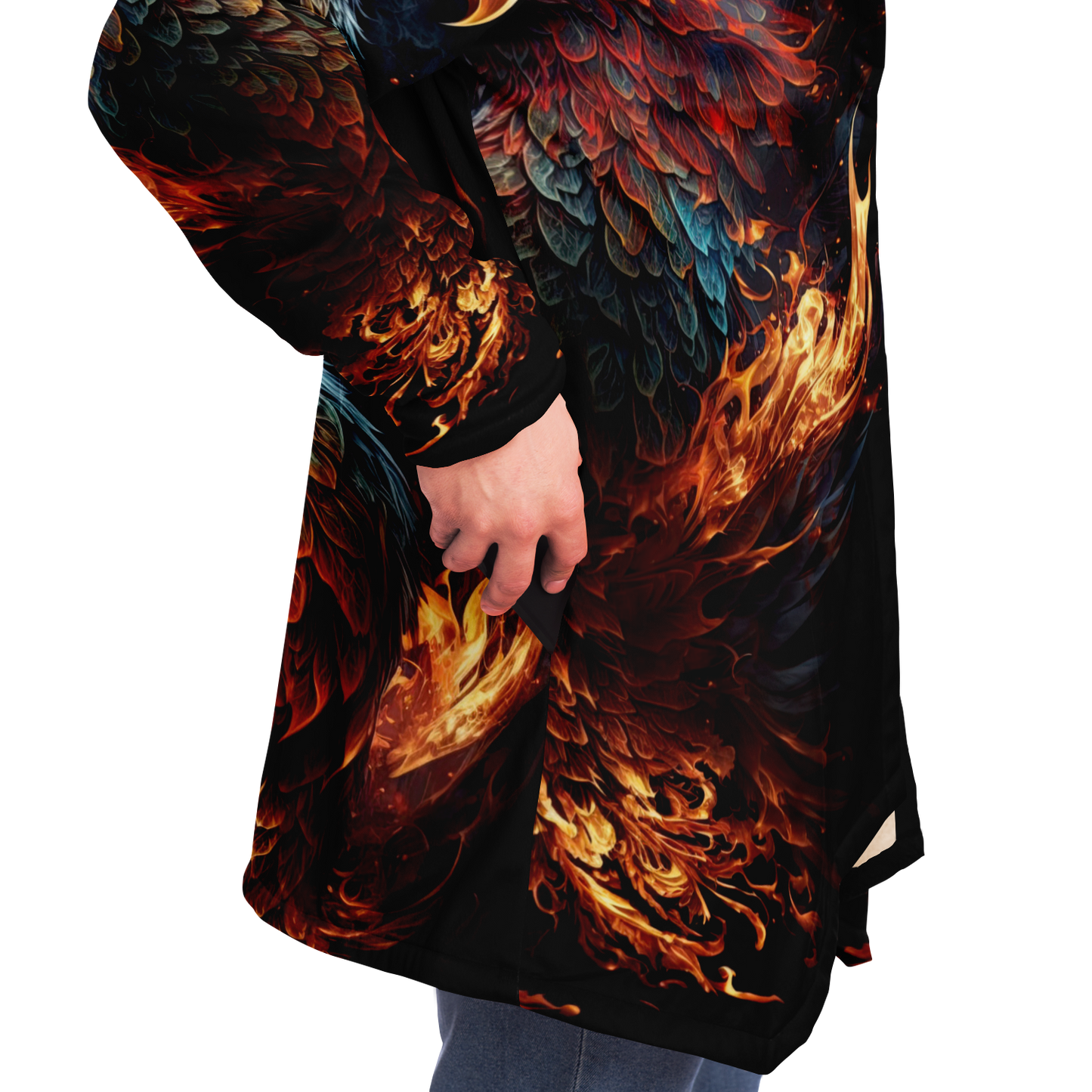 Phoenix Flare Microfleece Cloak