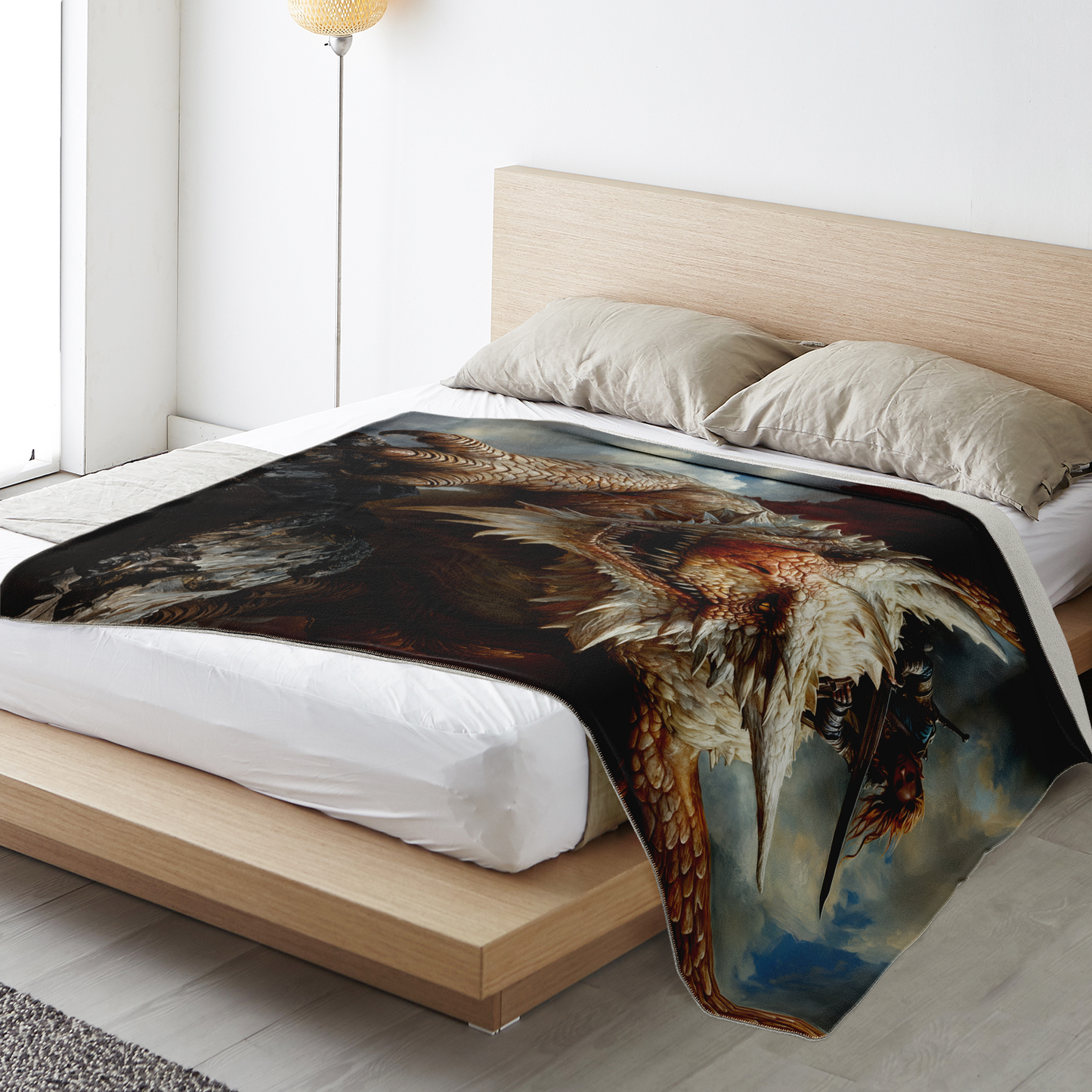 Skyborn Fury Premium Microfleece Blanket