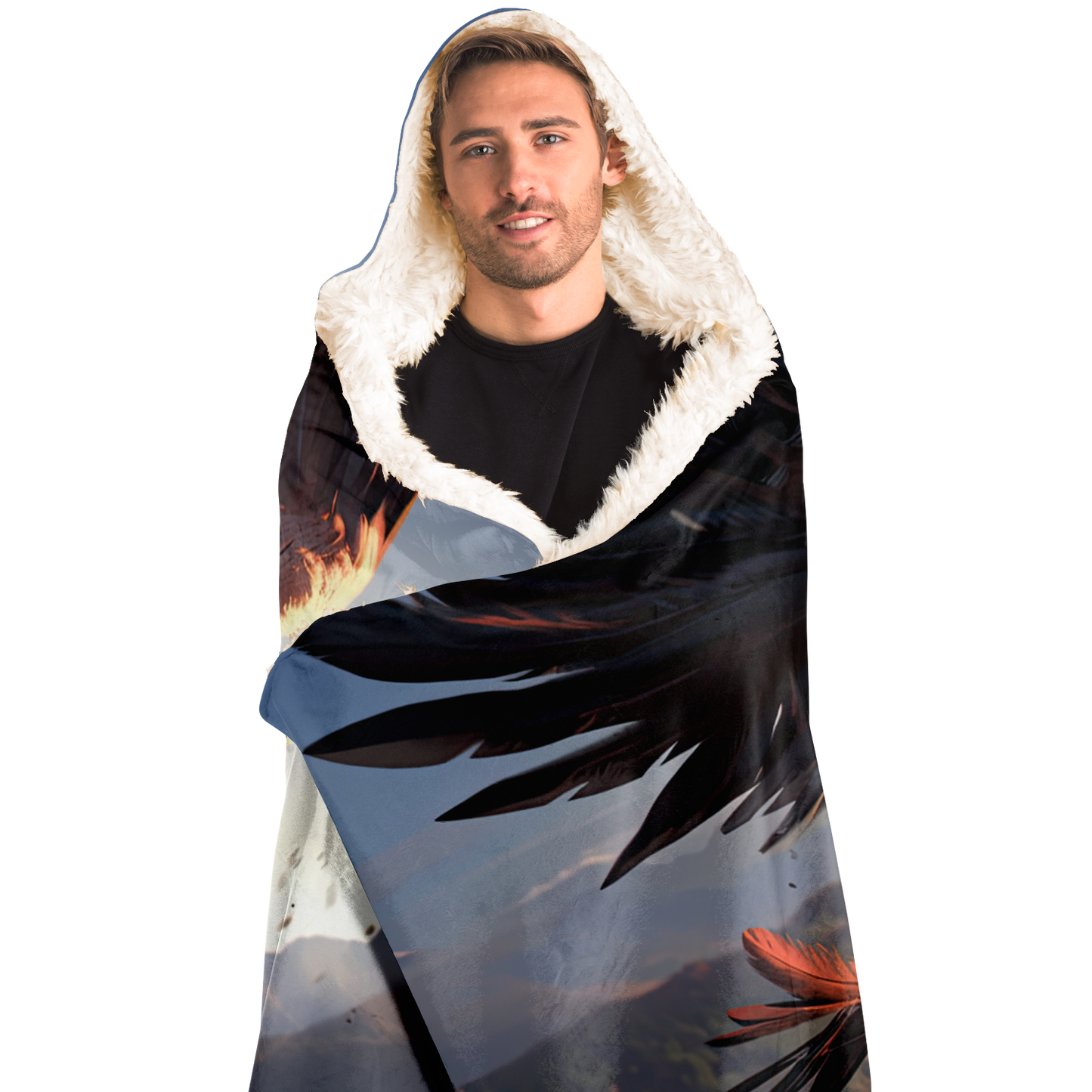 Griffon Touchdown Hooded Blanket