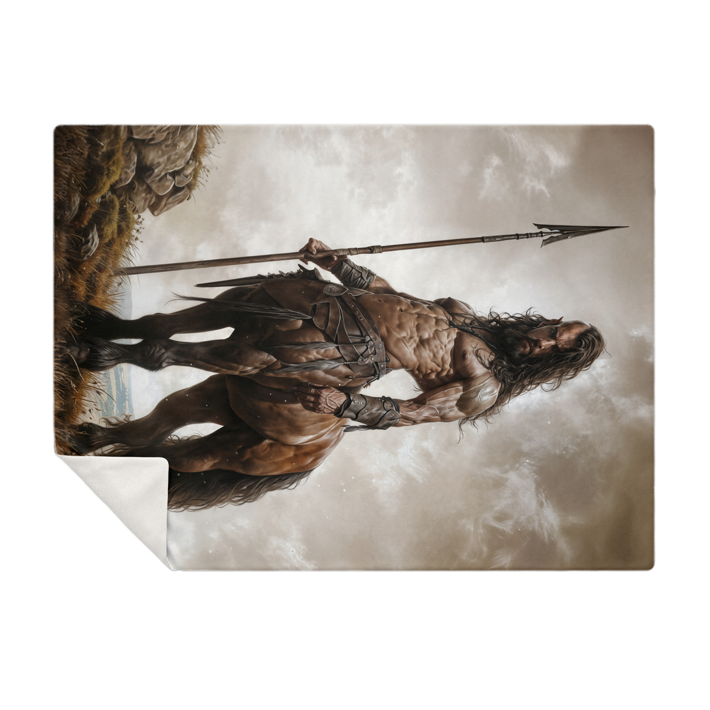 Centaur Spearman Premium Microfleece Blanket