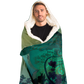 Silent Eyes Hooded Blanket