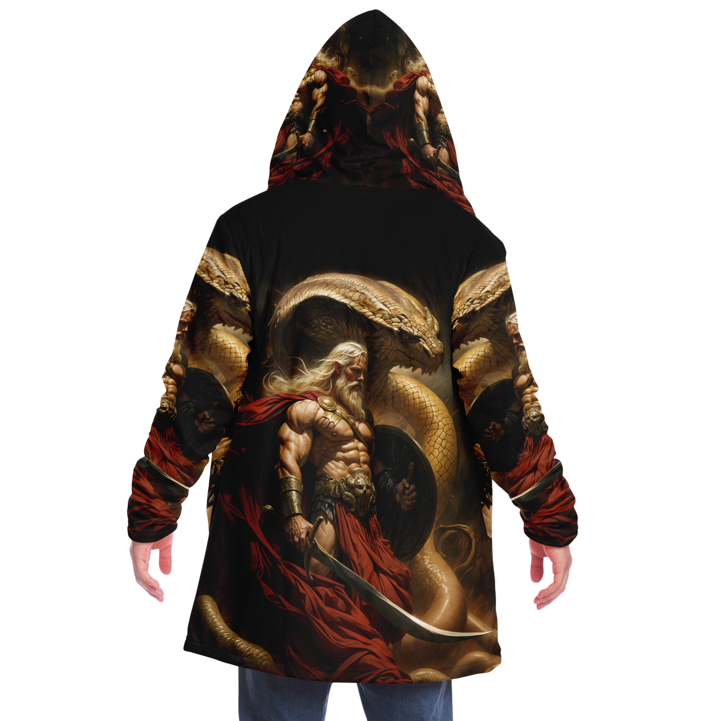 Serpent King Microfleece Cloak