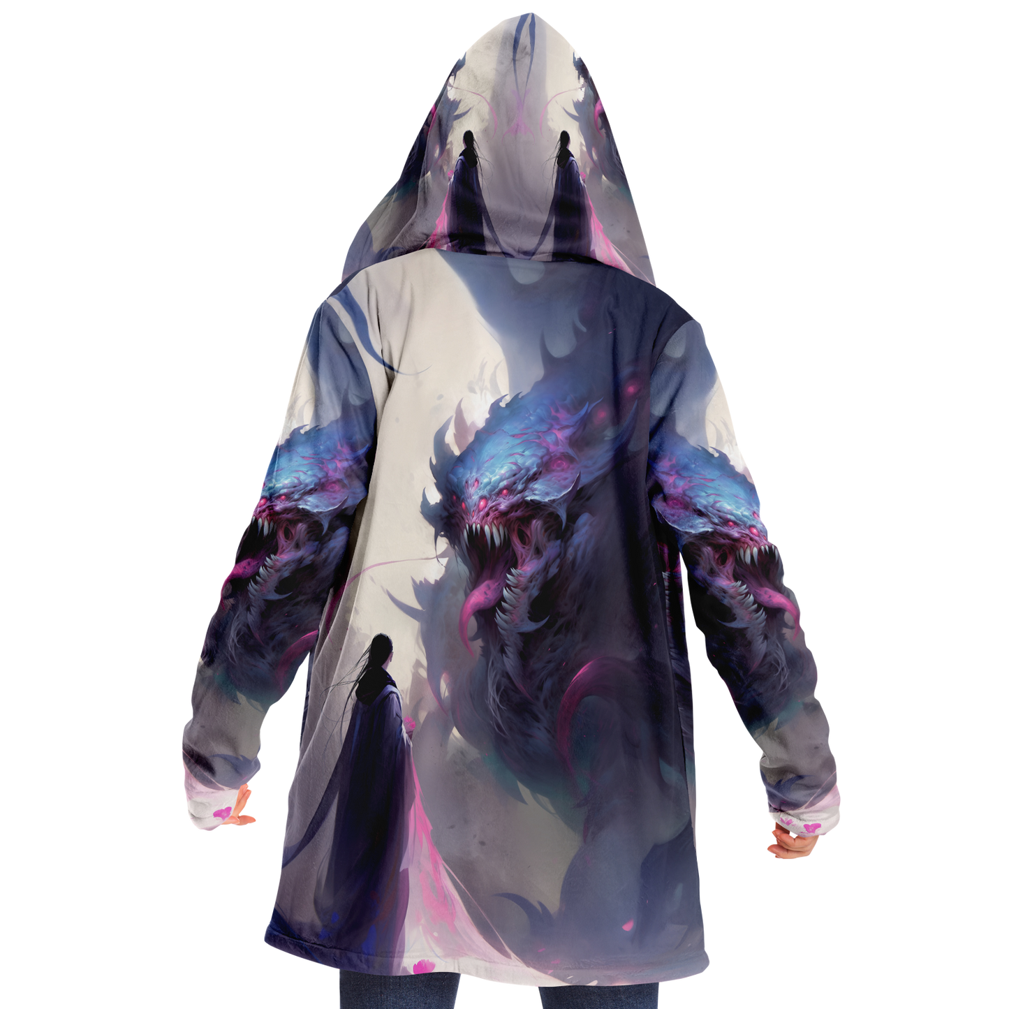 Kraken Of The Void Microfleece Cloak