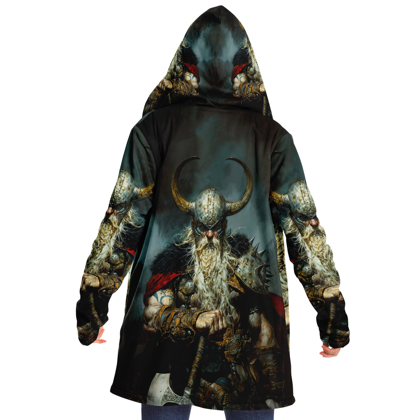 Battleworn Berserker  Microfleece Cloak