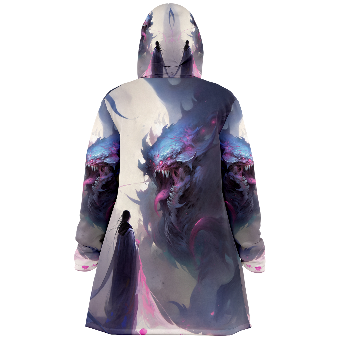 Kraken Of The Void Microfleece Cloak